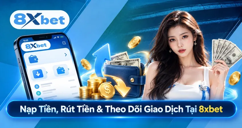 Nạp Tiền, Rút Tiền & Theo Dõi Giao Dịch Tại 8xbet