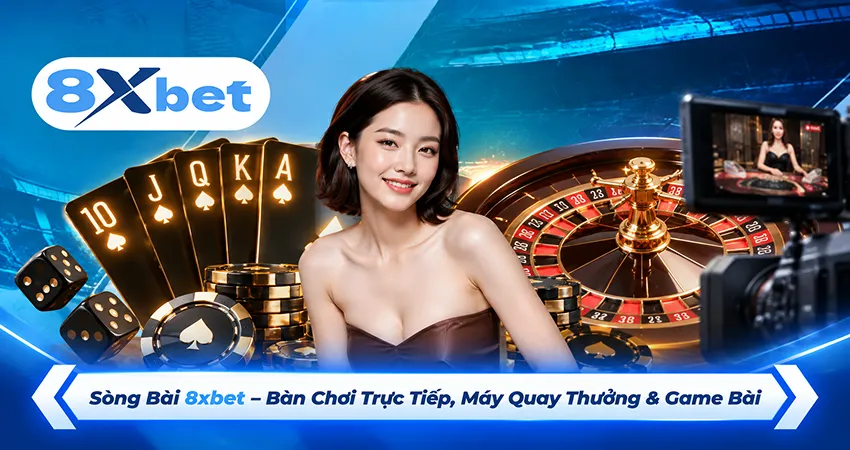 Sòng Bài 8xbet – Bàn Chơi Trực Tiếp, Máy Quay Thưởng & Game Bài